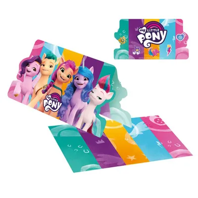 Zdjęcie produktu dla 8 zaproszeń i kopert My Little Pony