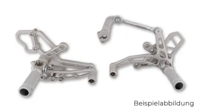 Produktbild von LSL Rastenanlage für Kawasaki Z650, Ninja 650, Modelljahr 2017-, Normalschaltung schwarz