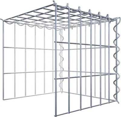 Produktbild von Anbaugabione Typ 4 30 cm x 30 cm x 30 cm (L x H x T), Maschenweite 5 cm x 10 cm, Spirale