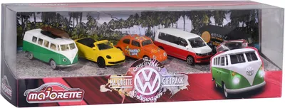 Produktbild von Majorette Volkswagen "The Originals", Gemischte Farben, Fahrzeug-Set, Metall, 3 Jahr(e), Junge, Volkswagen