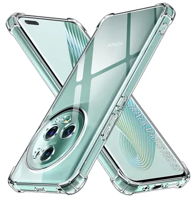 Obrázek produktu pro Techsuit Nárazuvzdorný zadní kryt pro HONOR Magic5 Pro - Transparentní