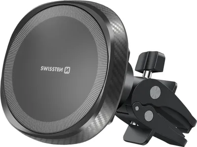 Obrázek produktu pro Swissten, nástavec MagSafe do auta Mřížka proti prachu Kompaktní design, černá barva