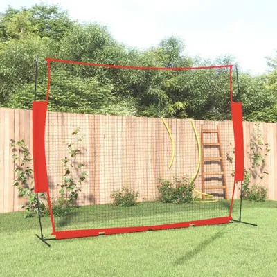 Immagine prodotto di Rete per baseball - Rete per battuta - Rete per allenamento - Rete per softball - Rete portatile - Acciaio e poliestere - 370x107x271 cm