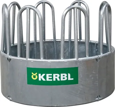 Produktbild von Rundraufe mit 8 Fressplätzen für loses Futter oder kleine Hochdruckballen