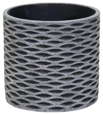 Produktbild von Mega Collections Pflanzentopf - Keramik - anthrazit/grau - D11 cm