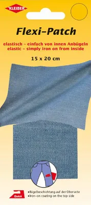 Produktbild von KLEIBER Flexi-Patch von innen Anbügeln jeans hellblau