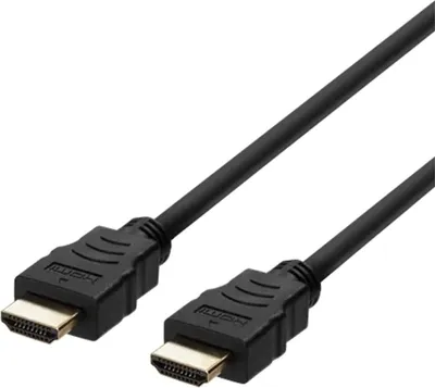 Image de DELTACO Câble HDMI ULTRA High Speed, 48Gbps, 2m, noir