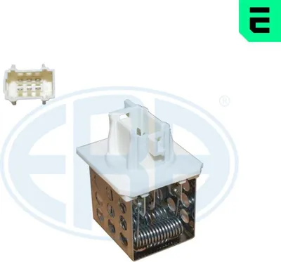 Produktbild von ERA 665160 Gebläsewiderstand passend für PEUGEOT 206 Schrägheck (2A/C) Innenraumgebläse