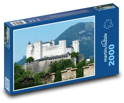 Obrázek produktu pro Puzzle 2000 Pevnost Hohensalzburg - Rakousko, město - martinpuzzle