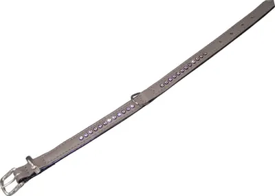 Produktbild von Nobby Halsband "Crystal" warmgrau 37cm (27-32cm)