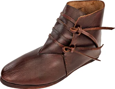 Produktbild von Mittelalter Schuhe Typ London genagelte Doppelsohle Braun Gr. 44