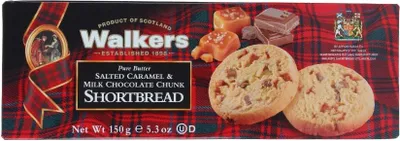 Produktbild von WALKERS SHORTBREAD, Salted Caramel Shortbread 150g