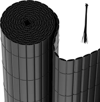 Produktbild von Yakimz PVC rohož pro ochranu soukromí PVC plot antracitový větrolam pro zahradu balkon a terasu 90x500cm