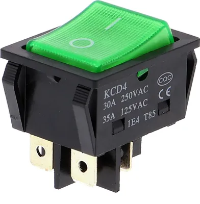 Produktbild von Wippschalter KCD-4 - 32*25 mm, beleuchtet