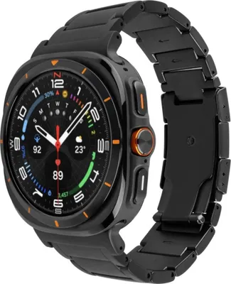 Image de Bracelet Fixed Titanium Strap pour Samsung Galaxy Watch Ultra, noir