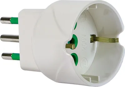 Immagine prodotto di FANTON 82600-E, Tipo L (IT), Tipo L (IT) + Tipo F, diretto, diretto, 16 A, bianco