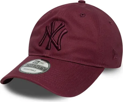 Produktbild von New Era MLB 9TWENTY League Essential Cap New York Yankees bordeaux