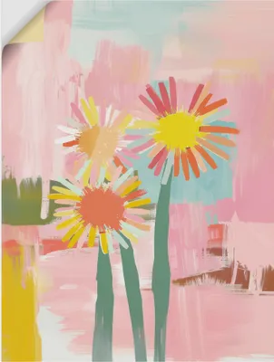 Produktbild von ARTland Wandbild, selbstklebend Flüstern des Sommers Größe: 45x60 cm
