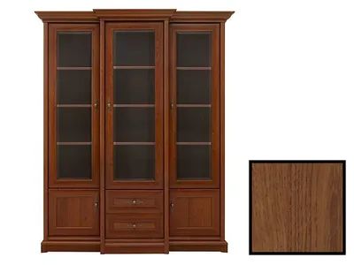 Obrázek produktu pro MOB, vitrína - KENT - EREG 3W2S (Kaštan)