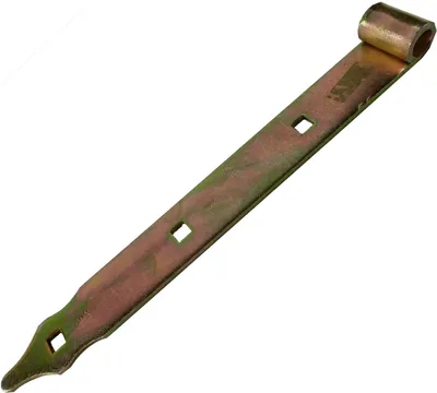 Produktbild von Ladenband gelb verzinkt · 300mm · verschiedene Größen · Torband · Verschluss · Zaunbeschlag