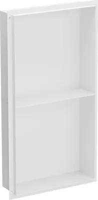 Obrázok produktu pre Mexen X-Wall-NR zapustená polica bez obruby s poličkou 60 x 30 cm, Biela - 1921603010S