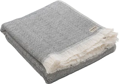 Image de Ukiyo - Serviette "HisakoAWARE", 4 saisons XD250 (taille unique) (Noir)