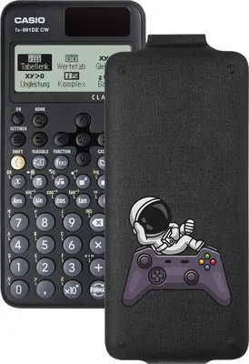 Produktbild von Casio FX-991 DE CW ClassWiz Schulrechner mit Space-Gaming-Bedruckung (Motiv 05)