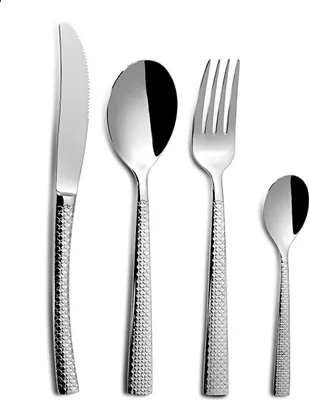 Produktbild von COMAS Besteck-Set HIDRAULIC 24 Teile Edelstahl 18/10 - 3 mm / Tafelbesteck