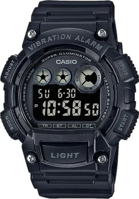 Produktbild von Casio W-735H-1BVEF, Wasserfest, Quarz
