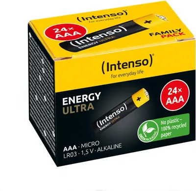 Imagen del producto de Intenso 7501814 Intenso Batterien Energy Ultra Alkali-Mangan Micro AAA 1,5 V, 24 St.