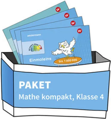 Produktbild von DIE BUNTE REIHE - Mathematik. Paket Mathe kompakt Klasse 4