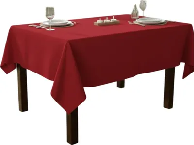 Image de Nappe en polyester finition ourlet Nels