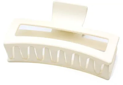 Produktbild von Elegante Haarklammer cremefarben 12,7 cm