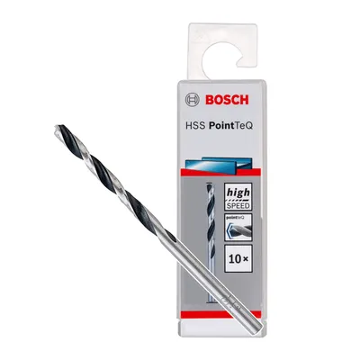 Obrázek produktu pro Bosch vrták do kovu HSS PointTeQ 3,5x39x70 (PU 10 ks) 2608577203