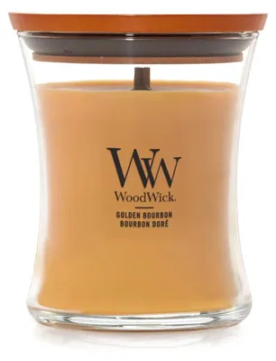 Productafbeelding van WoodWick Golden Bourbon, Andere, Transparant, Hout, Geel, 1 stuk