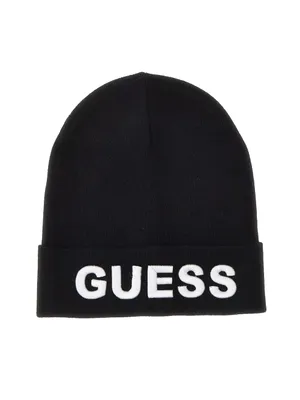 Produktbild von Guess Strickmütze Maxi aus 51% Polyacryl und 49% Wolle für Herbst und Winter