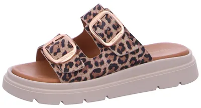 Produktbild von Tamaris Damen Pantolette, braun(leopard (360)), Gr. 41