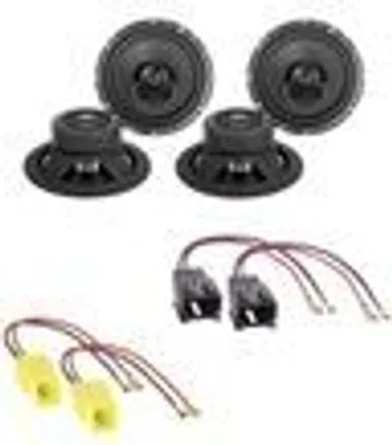 Produktbild von ESX HORIZON HZ-62 Koaxial 2-Wege Einbauset für Peugeot 607 806 807 1007 Partner