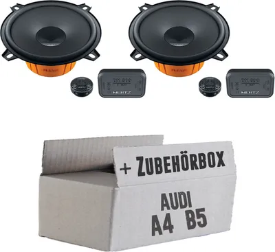 Produktbild von Hertz Dieci DSK 130 - 13cm Lautsprecher System - Einbauset passend für Audi A4 B5 - justSOUND