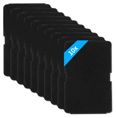 Productafbeelding van Set van 10 filters voor wasdrogers 250x150x10mm
