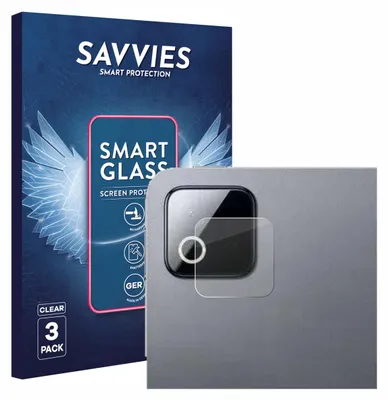 Produktbild von 3x Savvies Schutzglas Folie für Xiaomi Pad 8 Pro (NUR Kameraschutz) 9H Panzer Schutzfolie Glas Displayschutz klar transparent