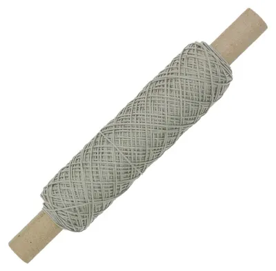 Produktbild von Schmuckschnur Perlenschnur 0,5mm x 100m Perlenfaden Polyester, Festigkeit 80N, Farbauswahl, Farbe:hellgrau
