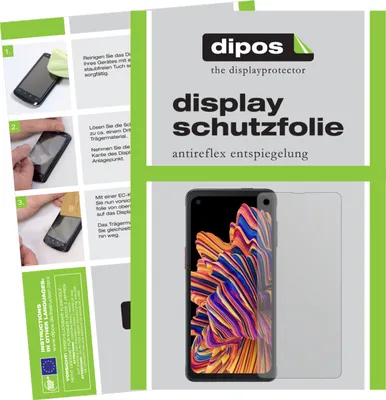 Collage of product packaging and instructions for a screen protector.