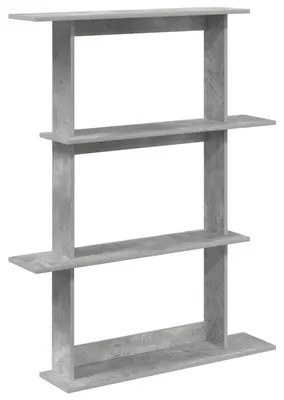 Obrázek produktu pro Nástěnná polička Betonově šedá 100 x 20 x 126 cm