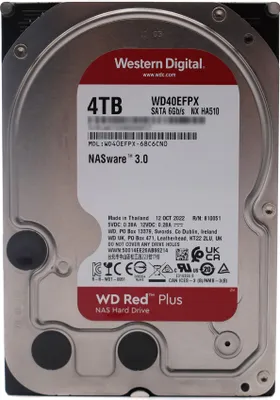 Produktbild von Western Digital WD40EFPX / 4TB / red plus