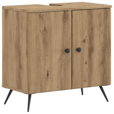 Immagine prodotto di vidaXL Mobile lavabo BREDA, effetto legno artigianale, 59,5 x 31,5 x 59 cm