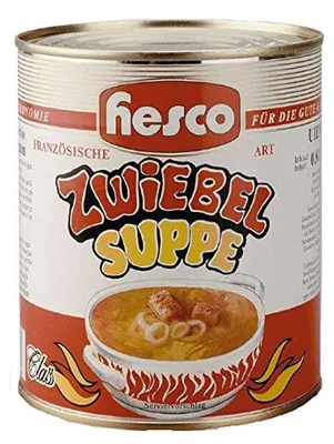 Produktbild von Hessler Hesco First Class leckere Französische Zwiebelsuppe 850ml