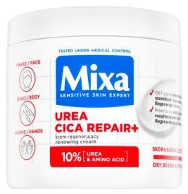 Obrázok produktu pre Mixa Urea Cica Repair+ regeneračný krém Renewing Cream 400 ml