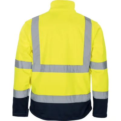 Produktbild von VIZWELL Warnschutz Softshelljacke VW 135 Gr. M gelb