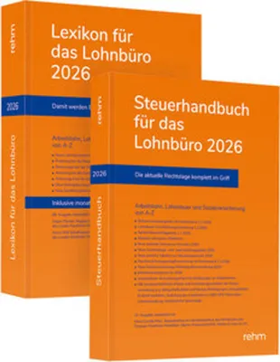 Immagine prodotto di Buchpaket Lexikon für das Lohnbüro und Steuerhandbuch 2026